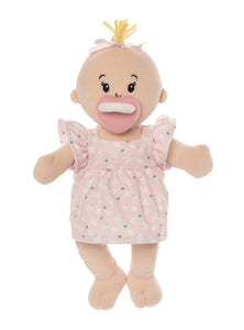 blonde tuft love | wee baby stella doll