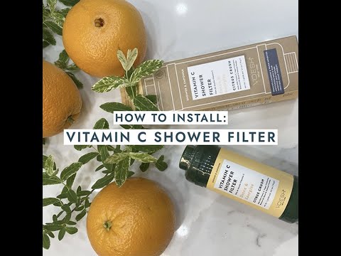 citrus crush | vitamin c shower filter