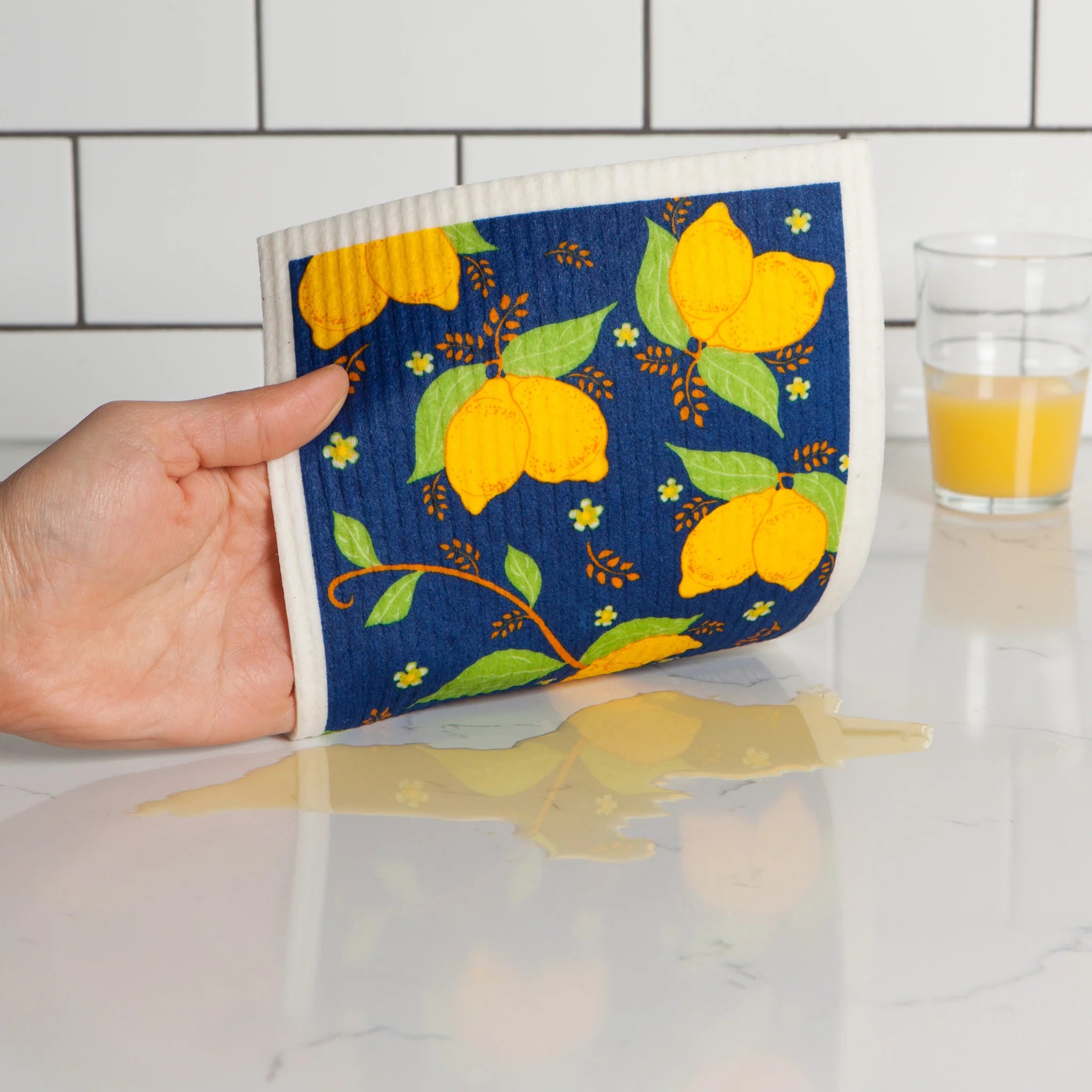 provencal lemons | swedish dish cloth