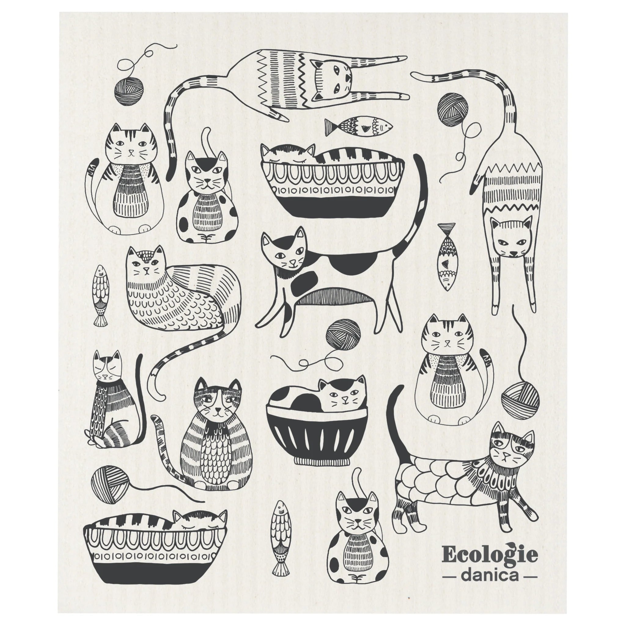 purr party | swedish dish cloth