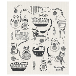 purr party | swedish dish cloth