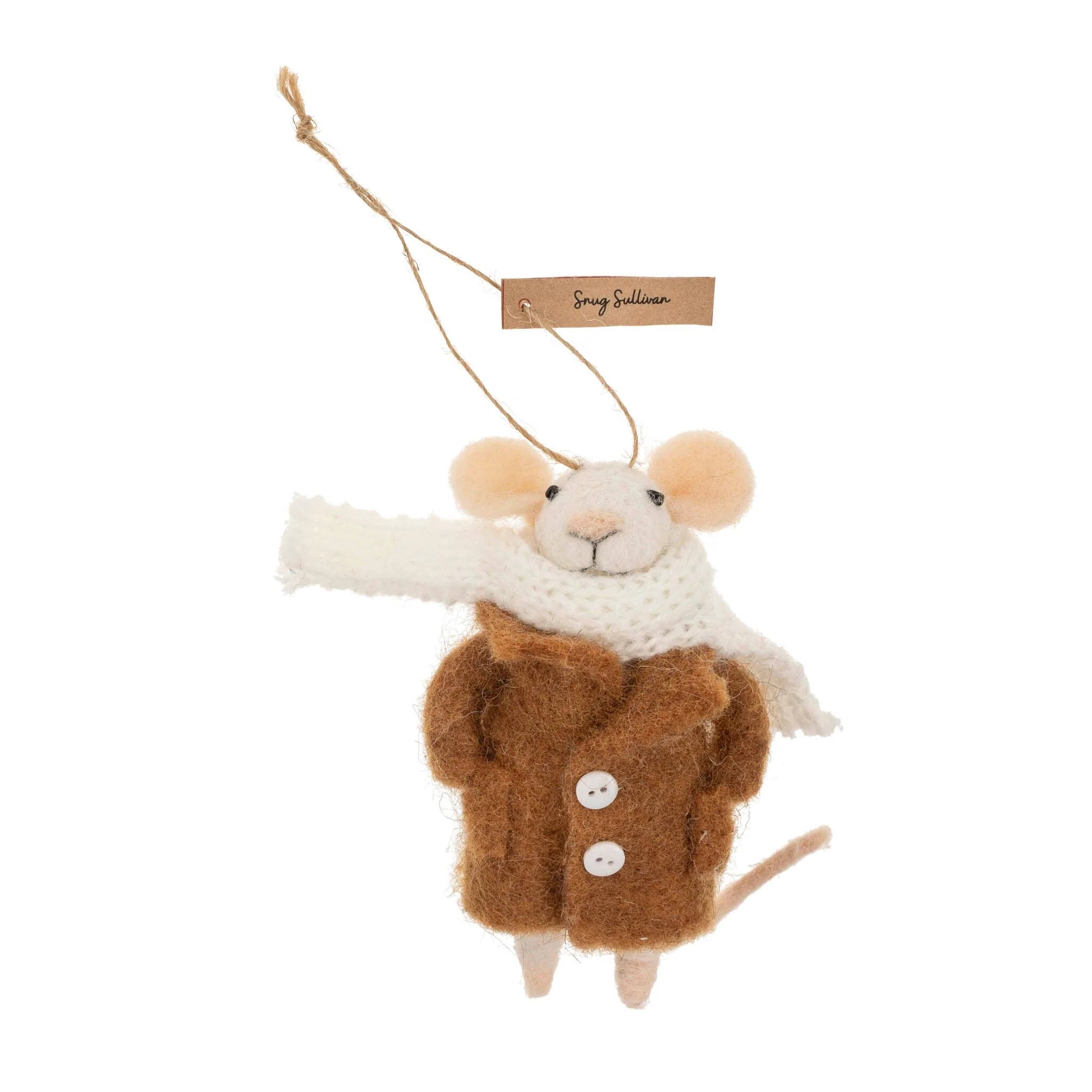 snug sullivan | mouse ornament