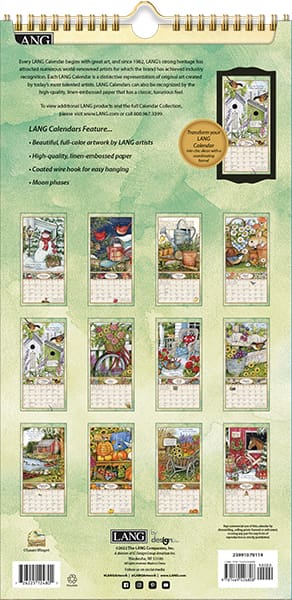 songbirds | 2025 vertical calendar