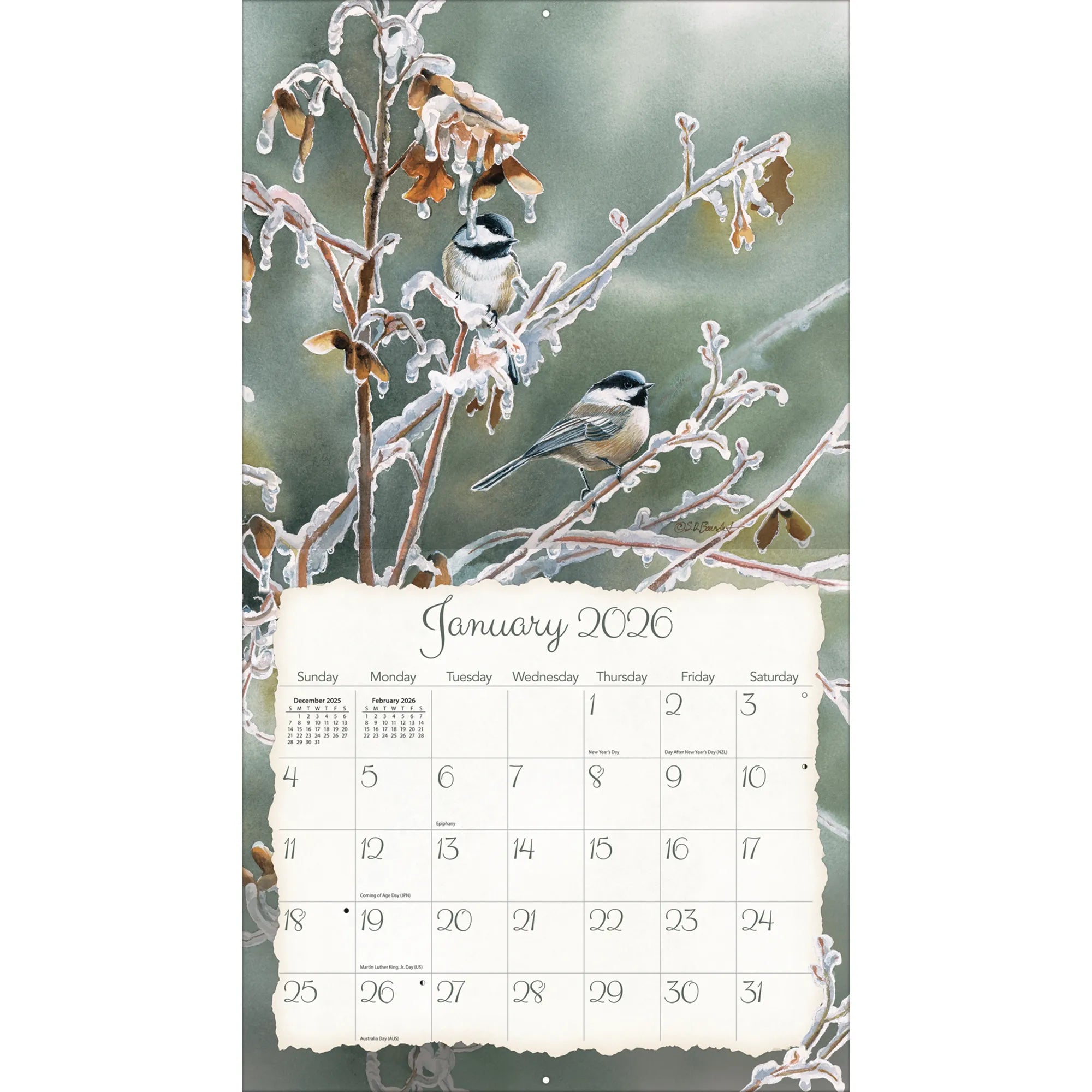 songbirds | 2026 calendar