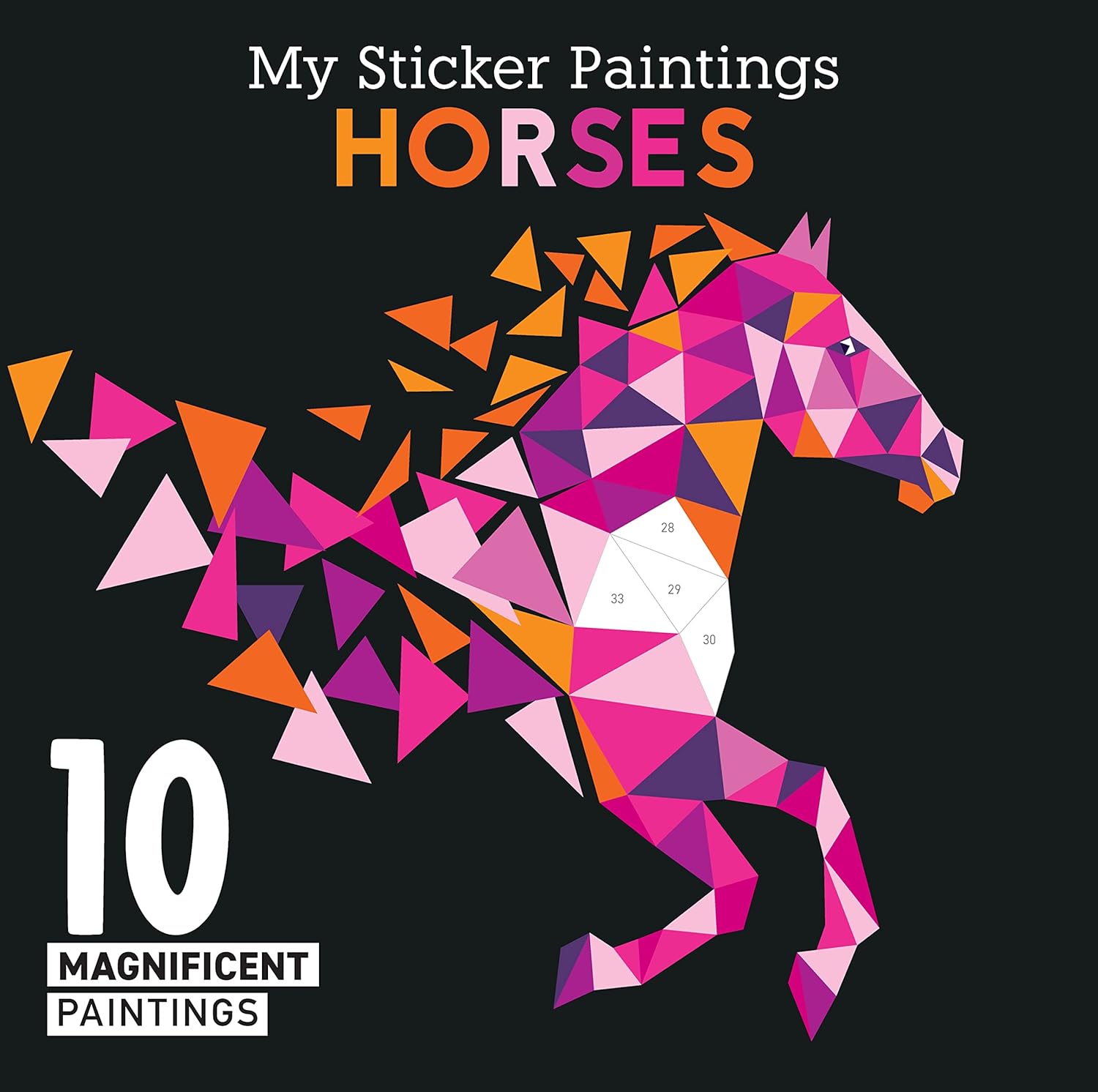 horses | my sticker paintings