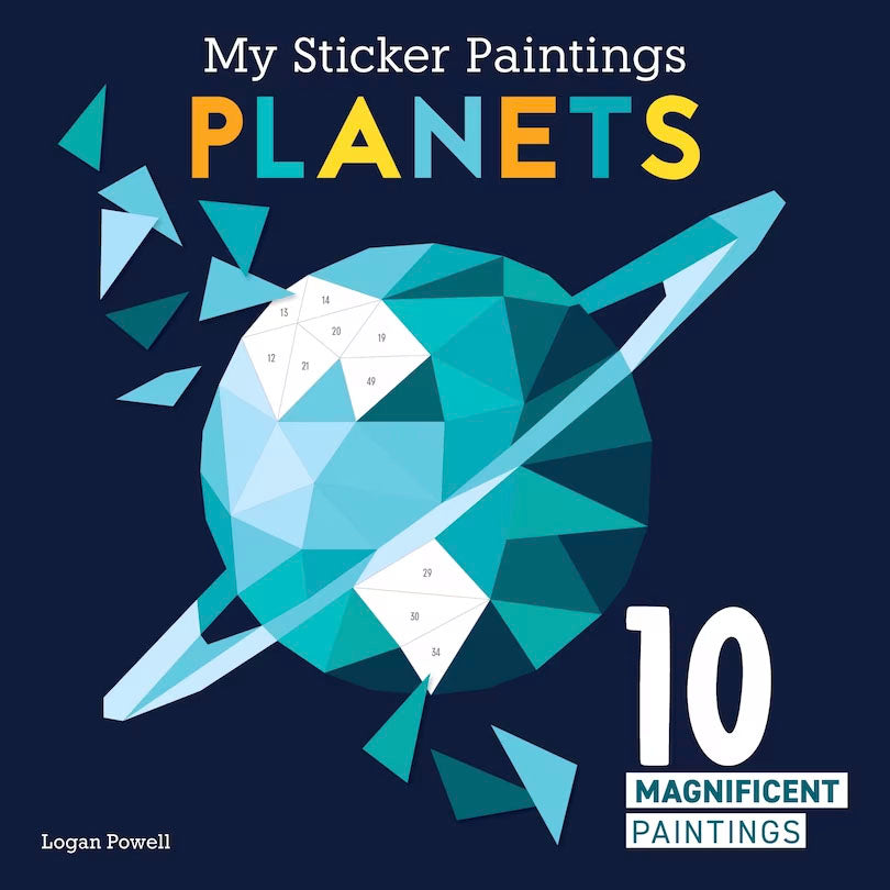 planets | my sticker paintings