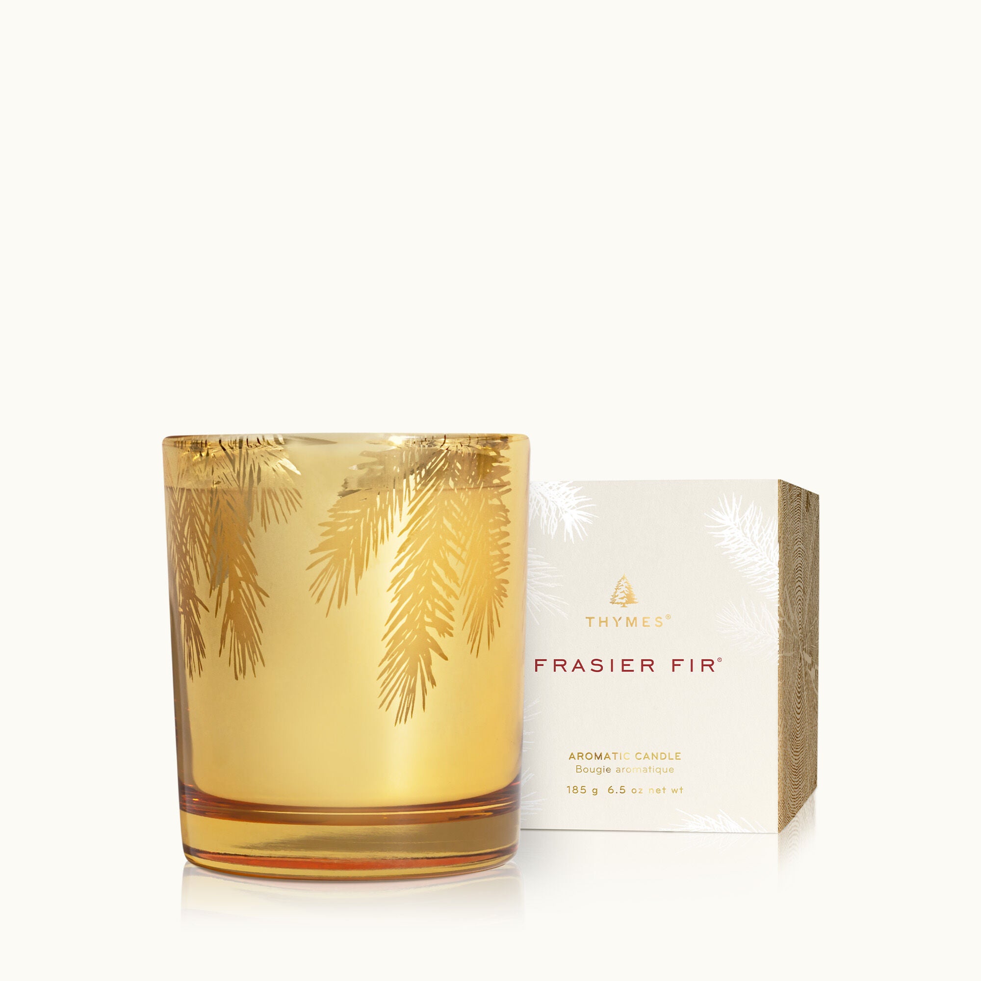 frasier fir | gilded gold poured candle