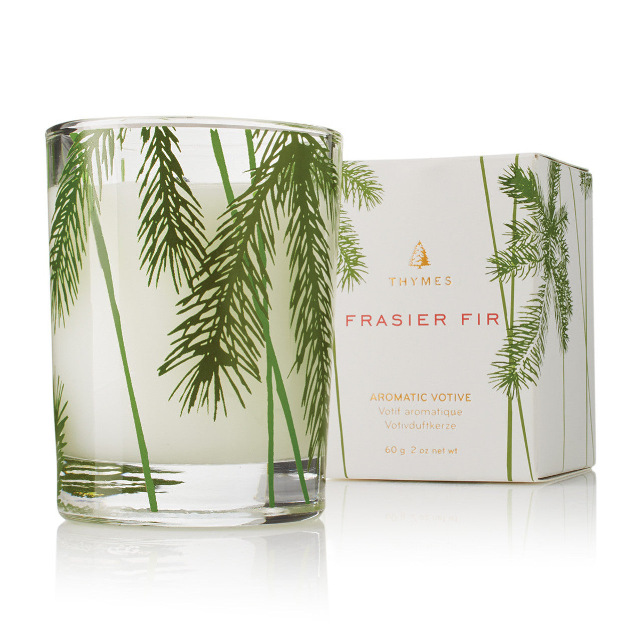 frasier fir | pine needle votive candle