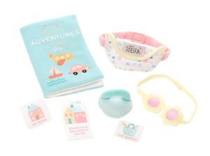 travel adventures | wee baby stella accessory set