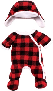 madly plaid | wee baby stella outfit