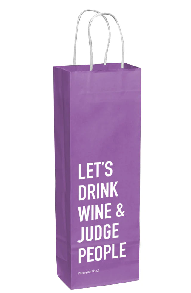 let's drink wine | gift bag