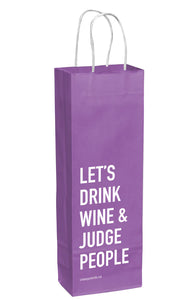 let's drink wine | gift bag