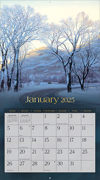 around the world | 2025 calendar