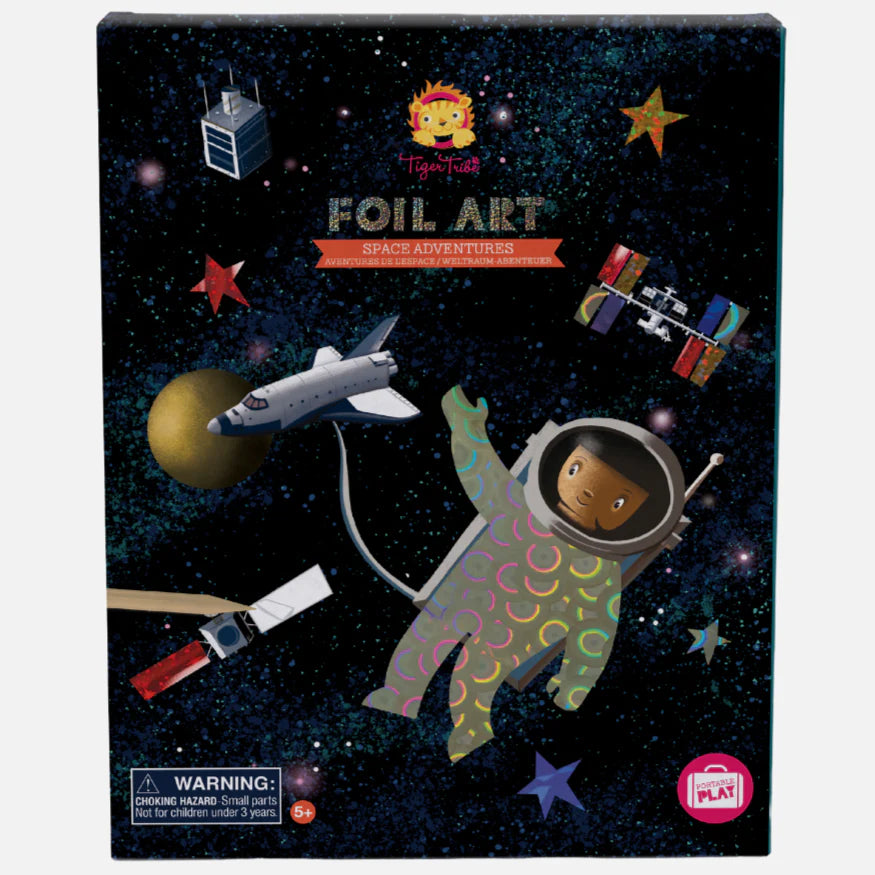 space adventures | foil art