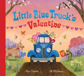 little blue truck's valentine | book