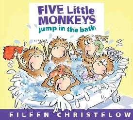five little monkeys jump in the bath | book