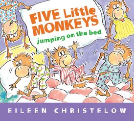 five little monkeys jumping on the bed | padded book
