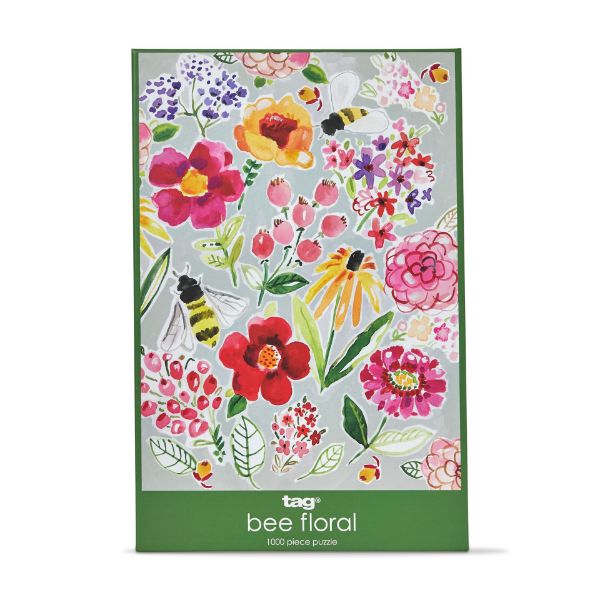 bee floral | puzzle
