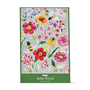 bee floral | puzzle