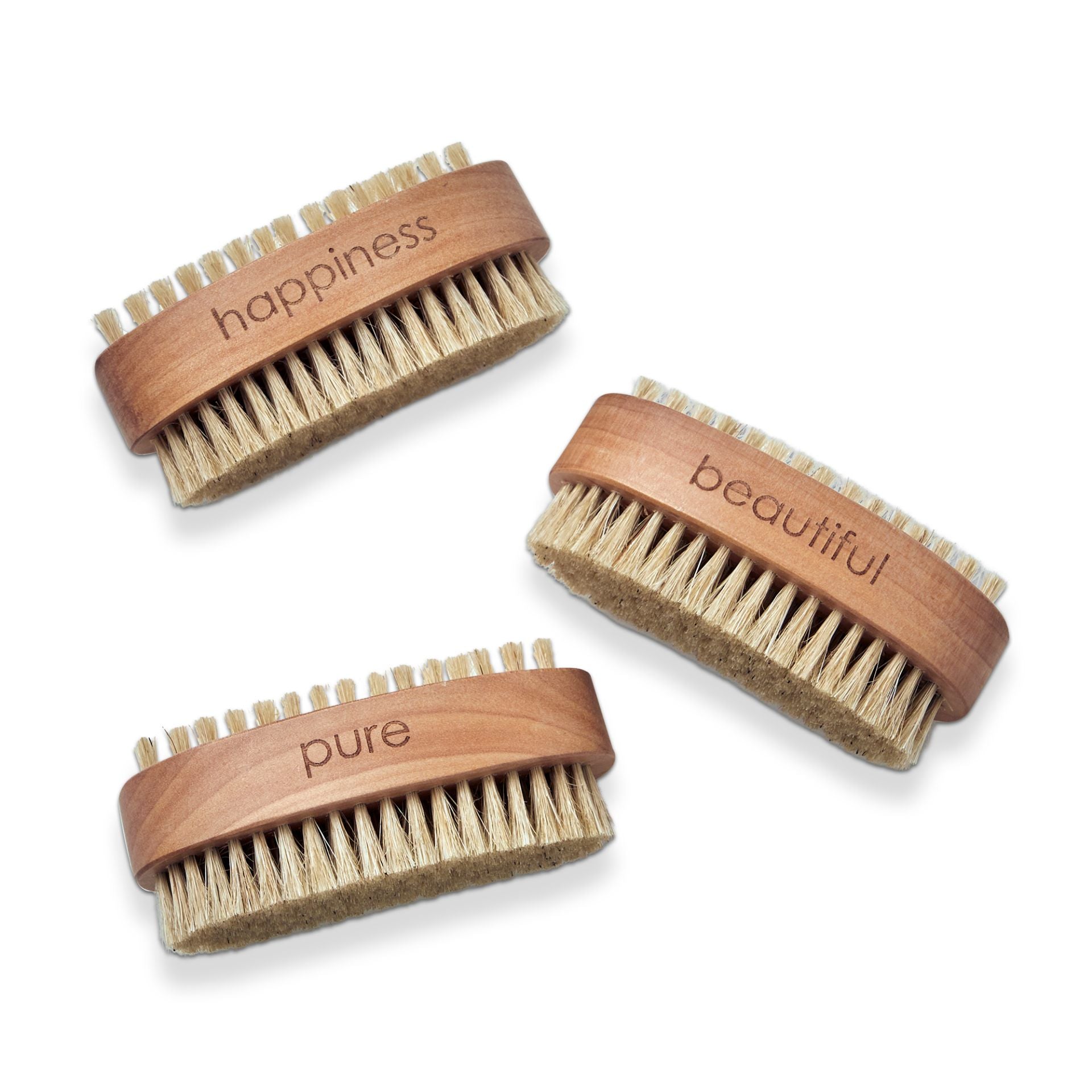 natural | nail brush set