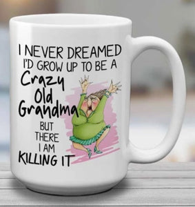 crazy grandma | mug