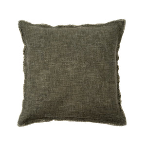 selena | forest linen pillow