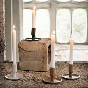 boheme | cream candle holder