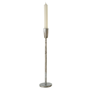 luna | large forged candlestick