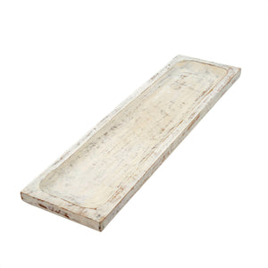 whitewash | wooden tray