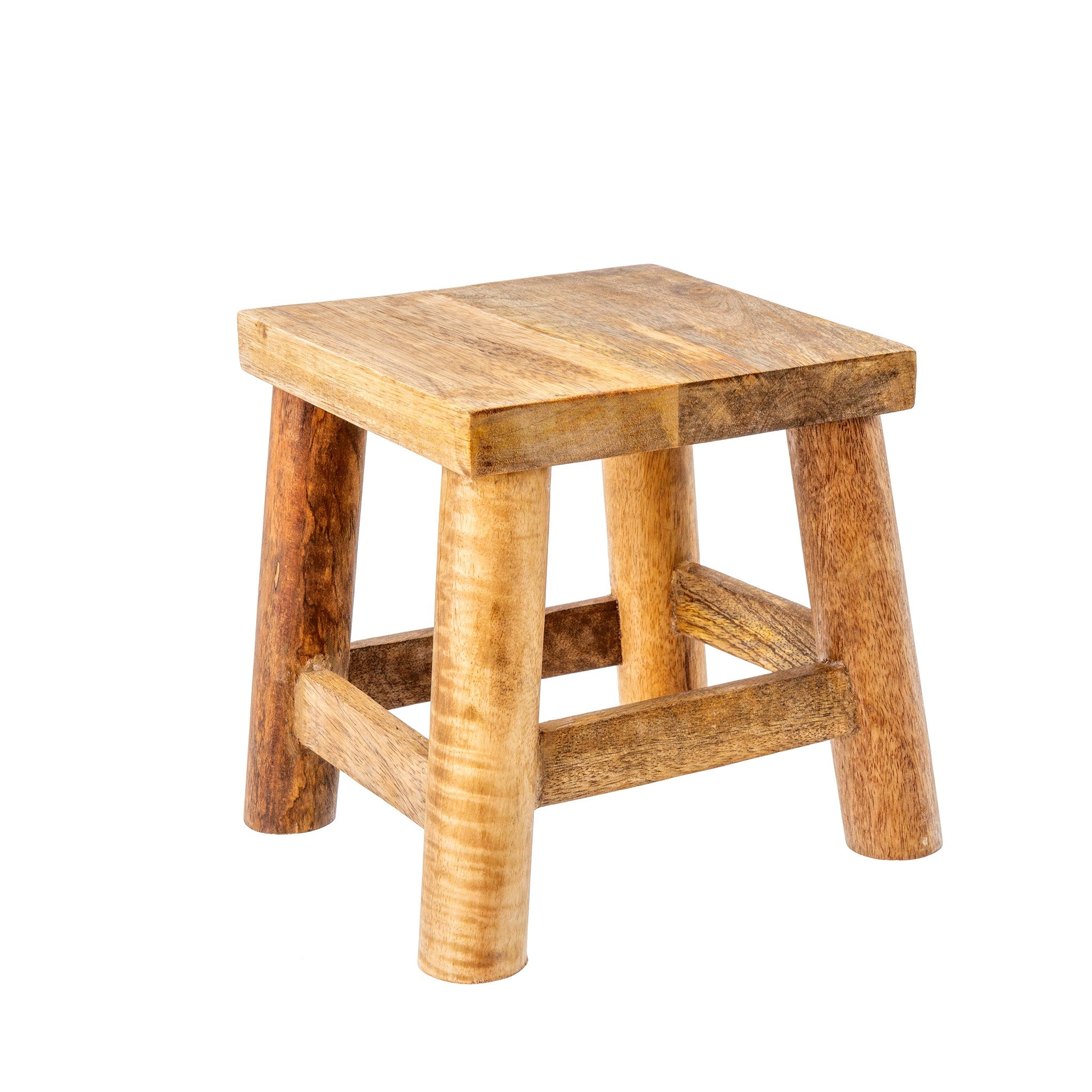 heirloom | large wooden stool