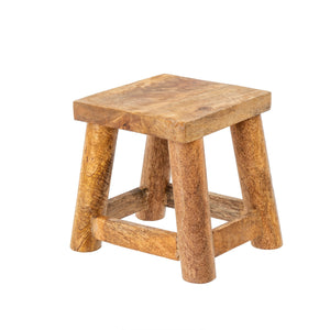 heirloom | medium wooden stool