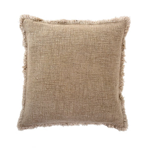 selena | dusty beige linen pillow