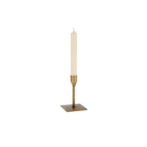 bonita | small gold candlestick