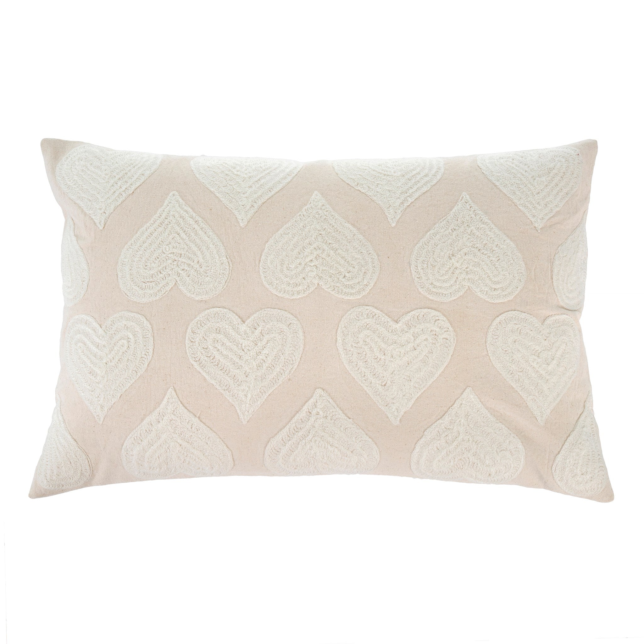 heartbeat | white pillow