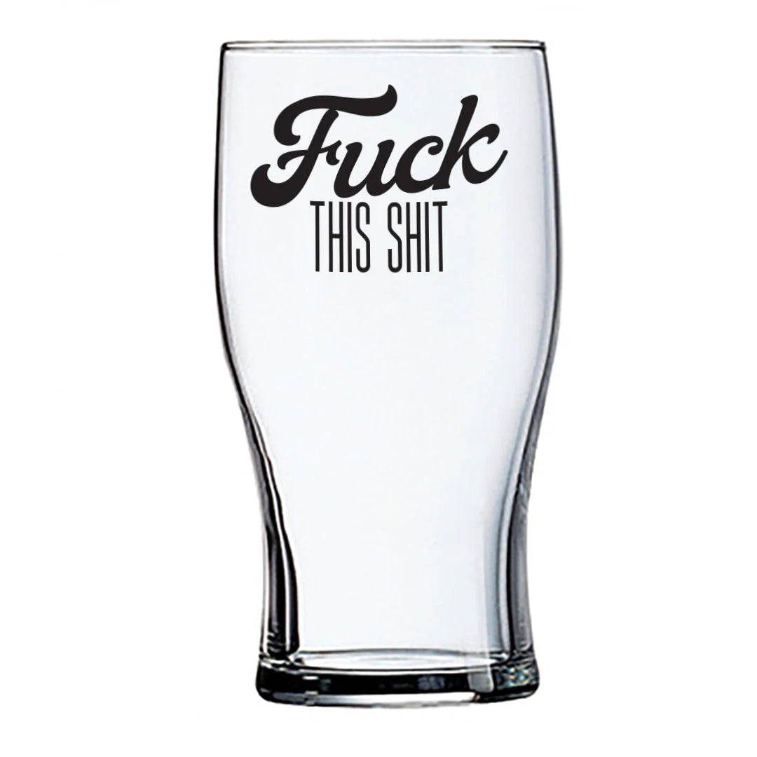 f this | beer glass