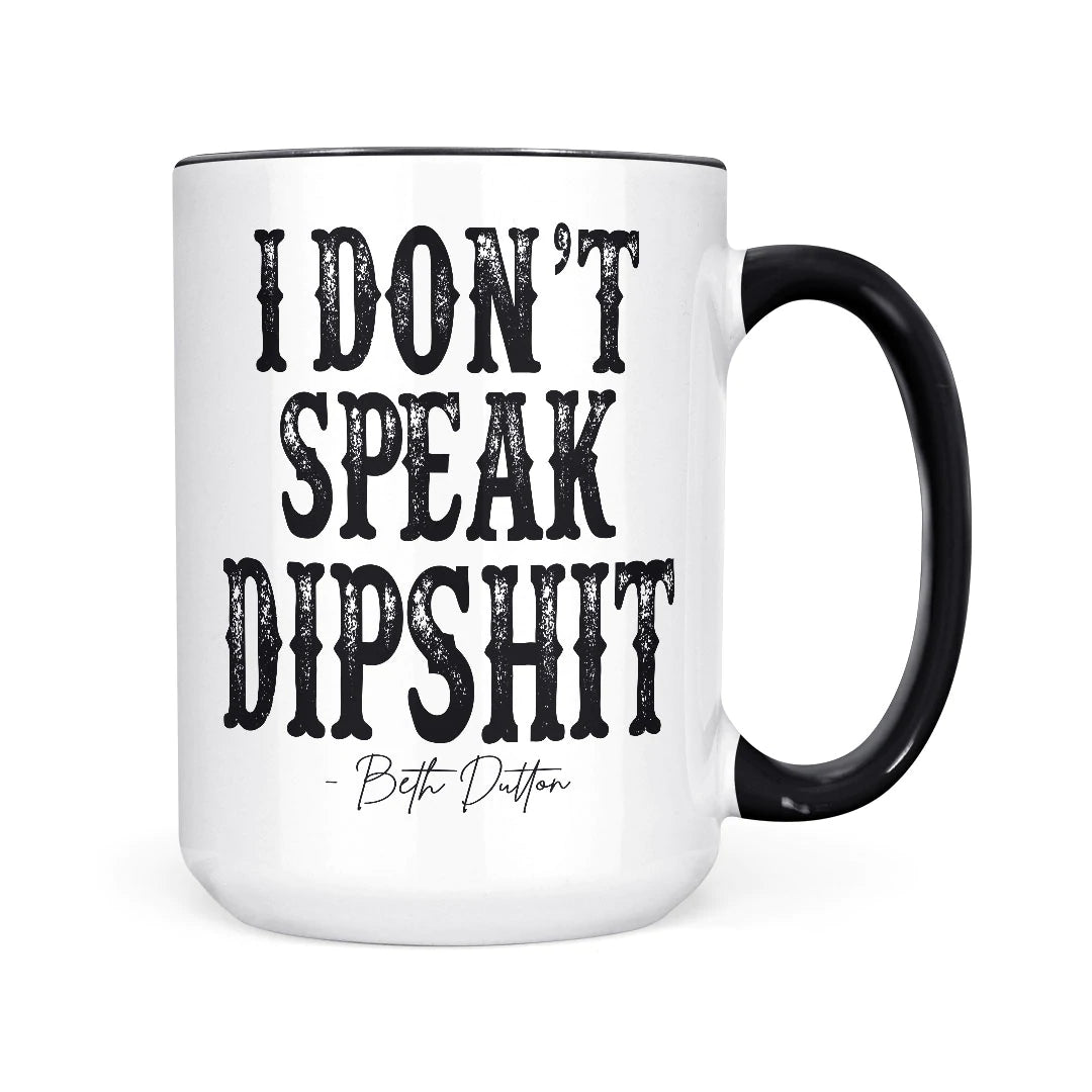 i don't speak | mug