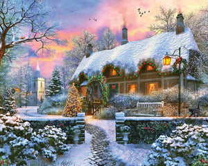 1000 pc christmas cottage | puzzle