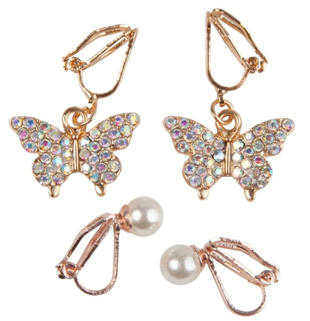 butterfly | clip-on earrings