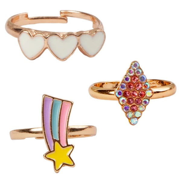 heart star | rings