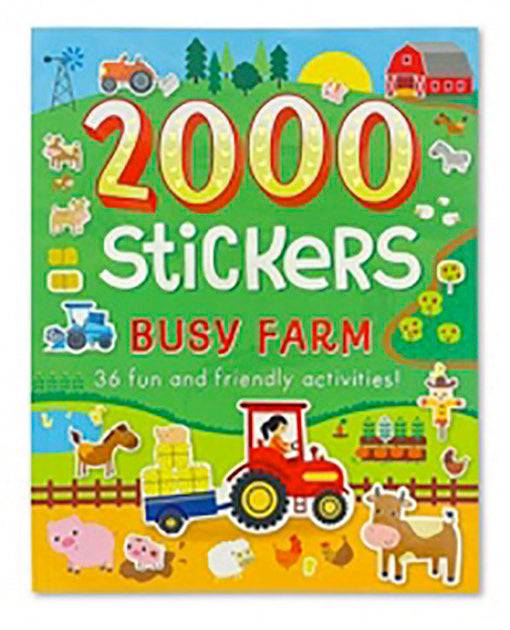 busy farm | 2000 sticker activity book