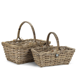 rectangle handled baskets