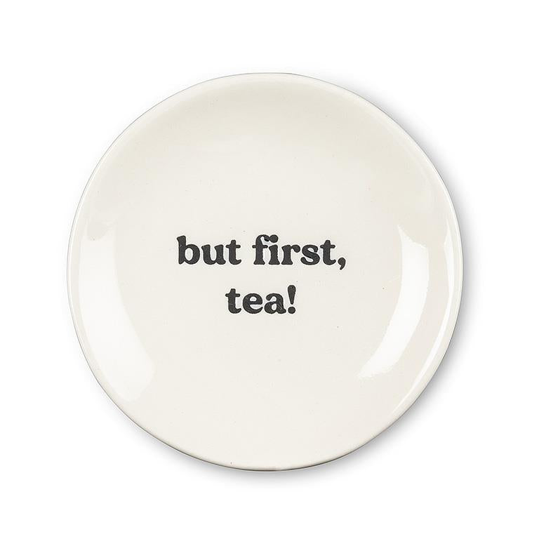 but first tea | small plate
