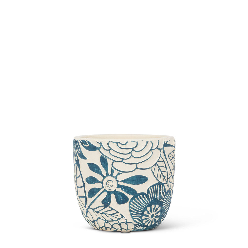 hippie | blue small planter