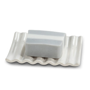 white ridge | soap dish