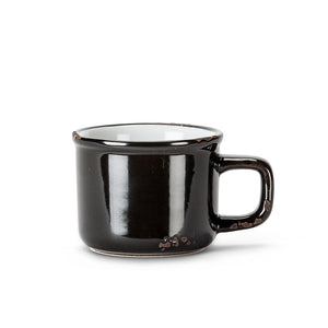 enamel look black espresso | mug