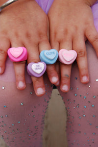 candy hearts | rings