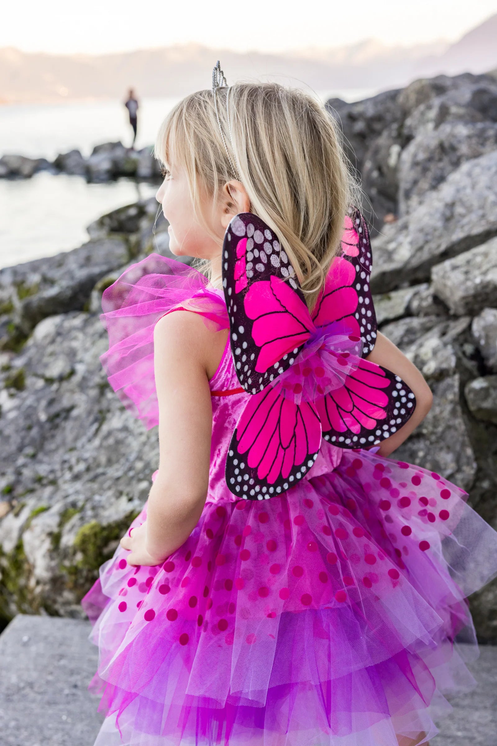 fairy blooms | small deluxe dress + wings