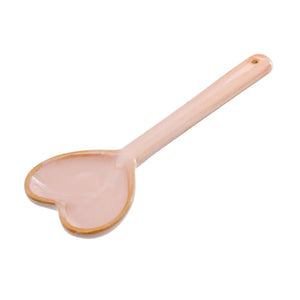 heart | ceramic blush spoon