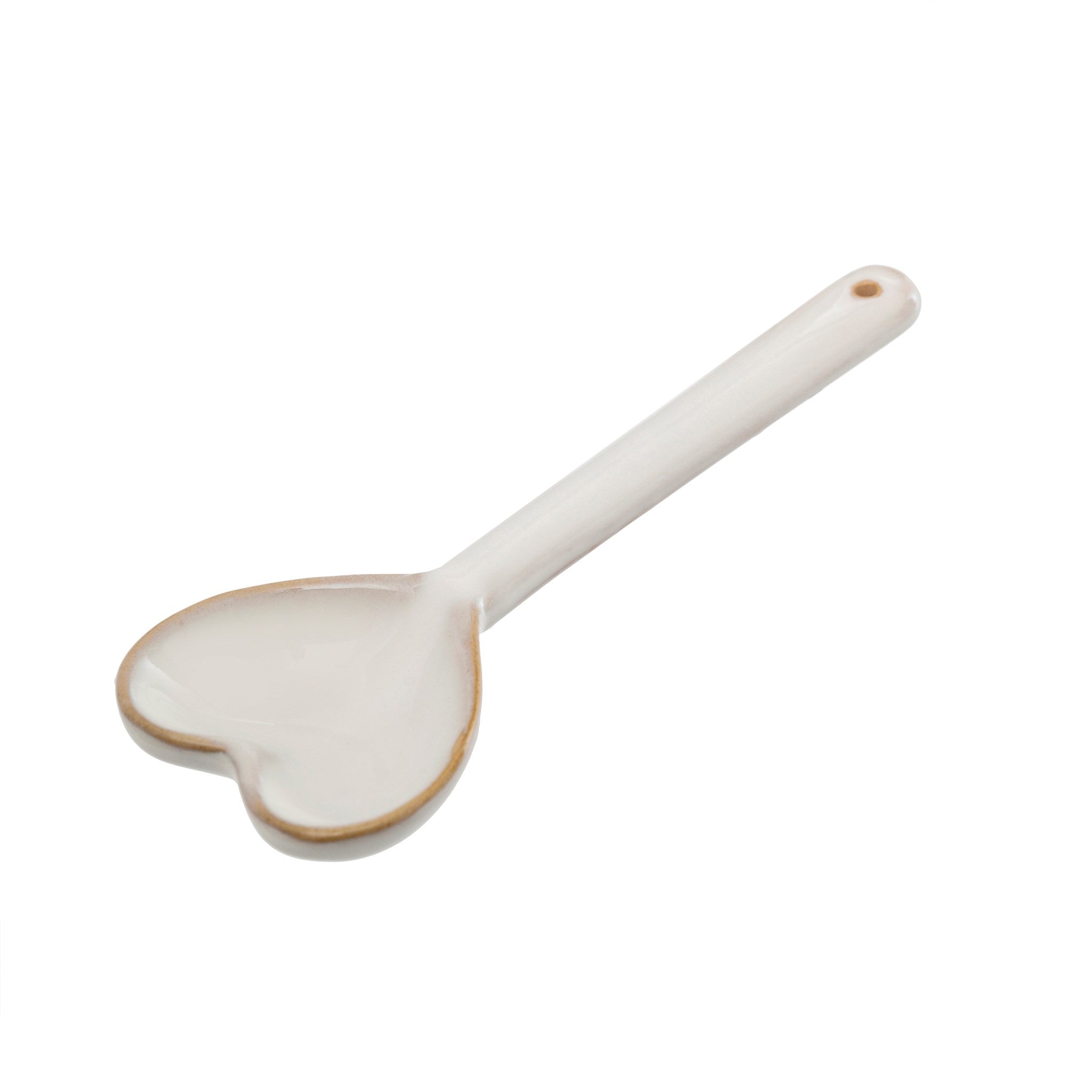 heart | ceramic cream spoon