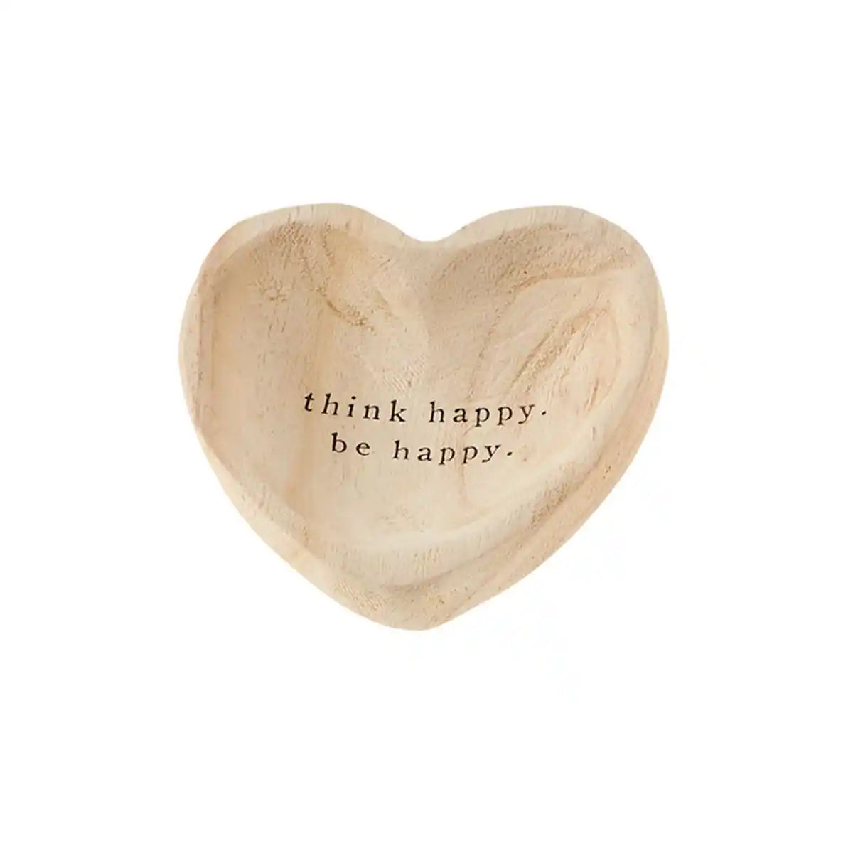 think happy, be happy | heart dish